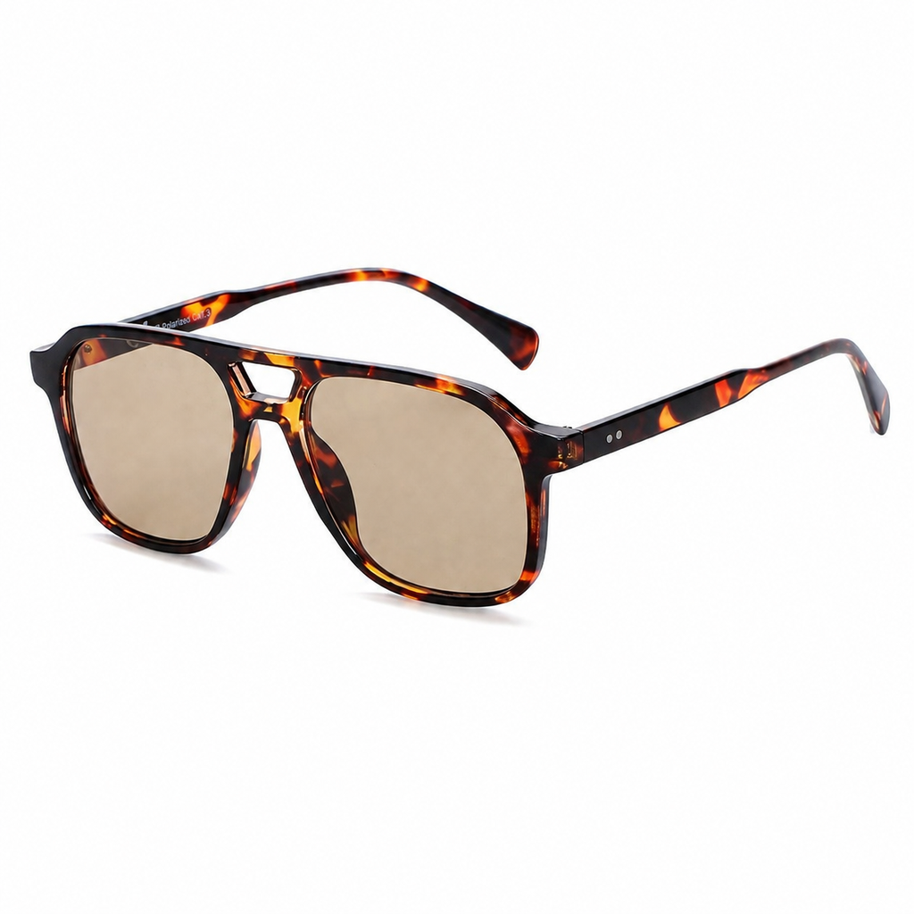 Occhiale da sole Vintage Aviatore Tartaruga