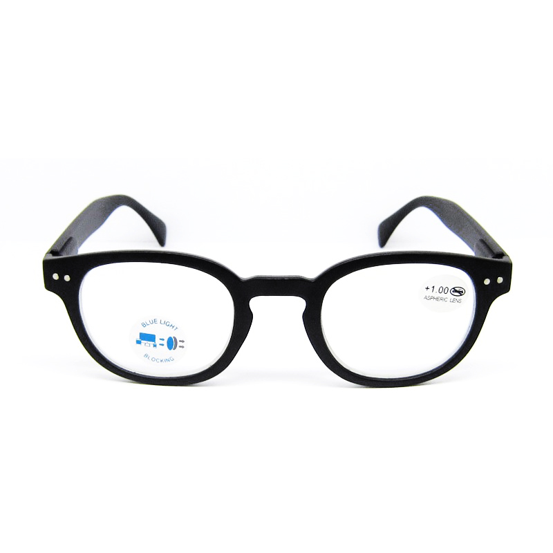 LEGGO - Occhiale da Lettura Con lenti graduate Anti Luce Blu Unisex (Nero, +1,00)